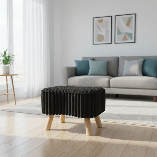 Wooden stool Single Seater Luxury Style
