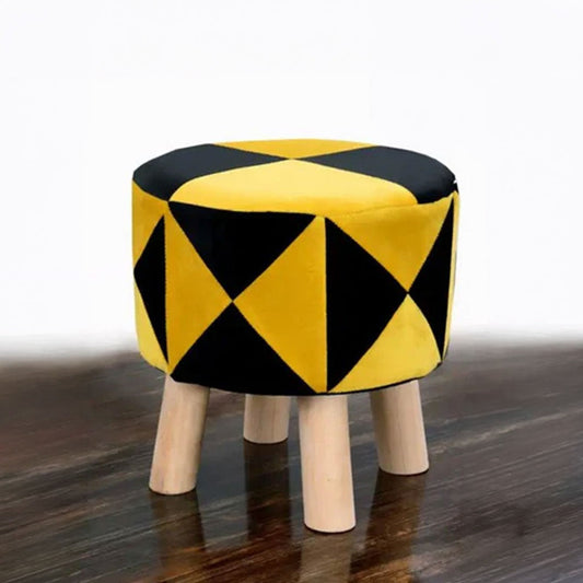 Wooden stool round shape Designed