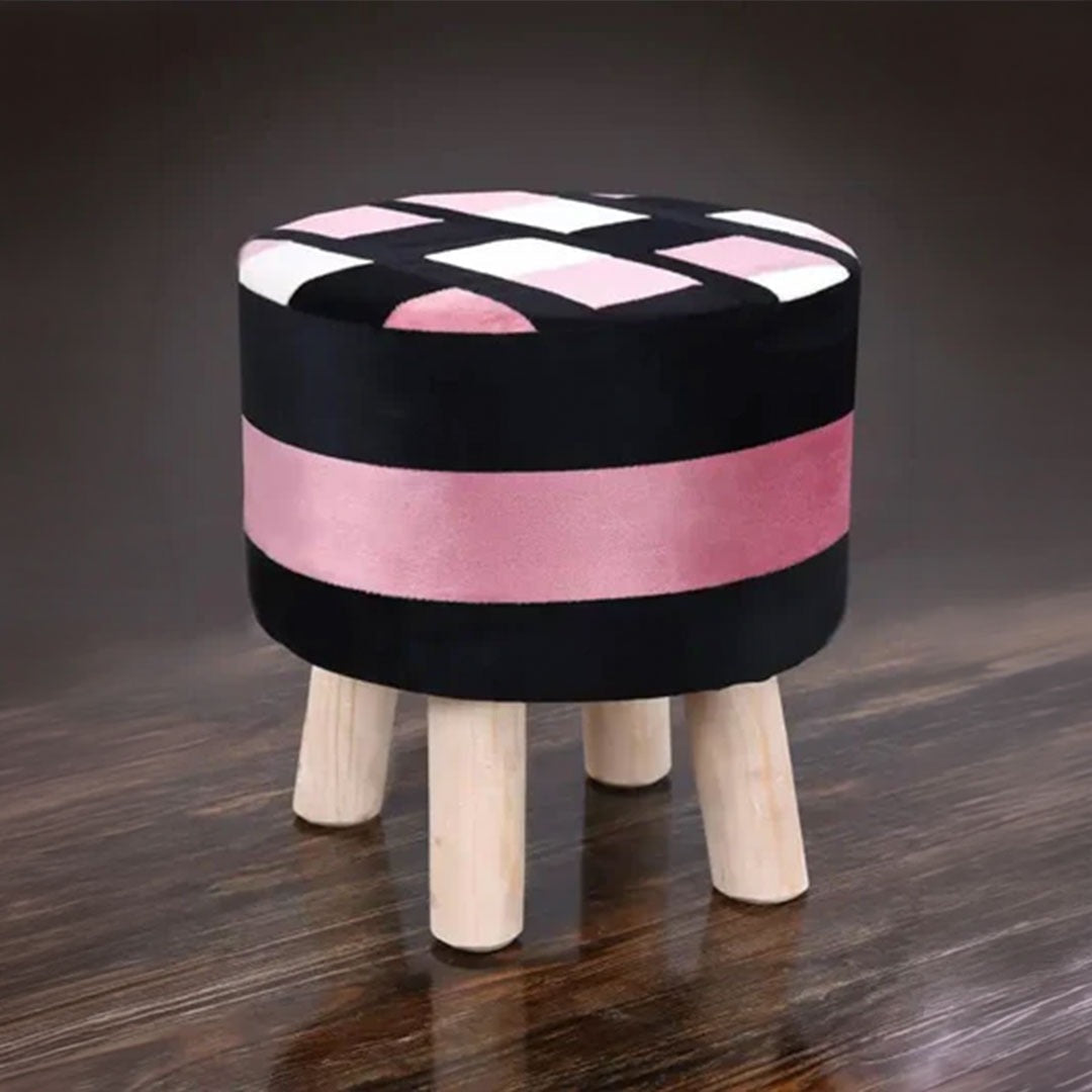 Wooden stool round shape Designed
