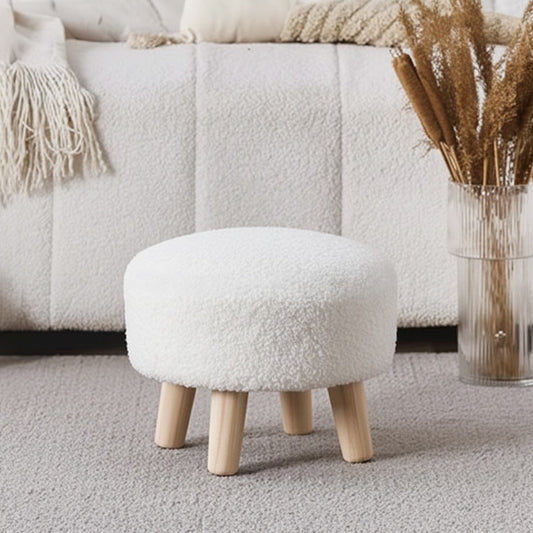 Wooden stool round shape Designed