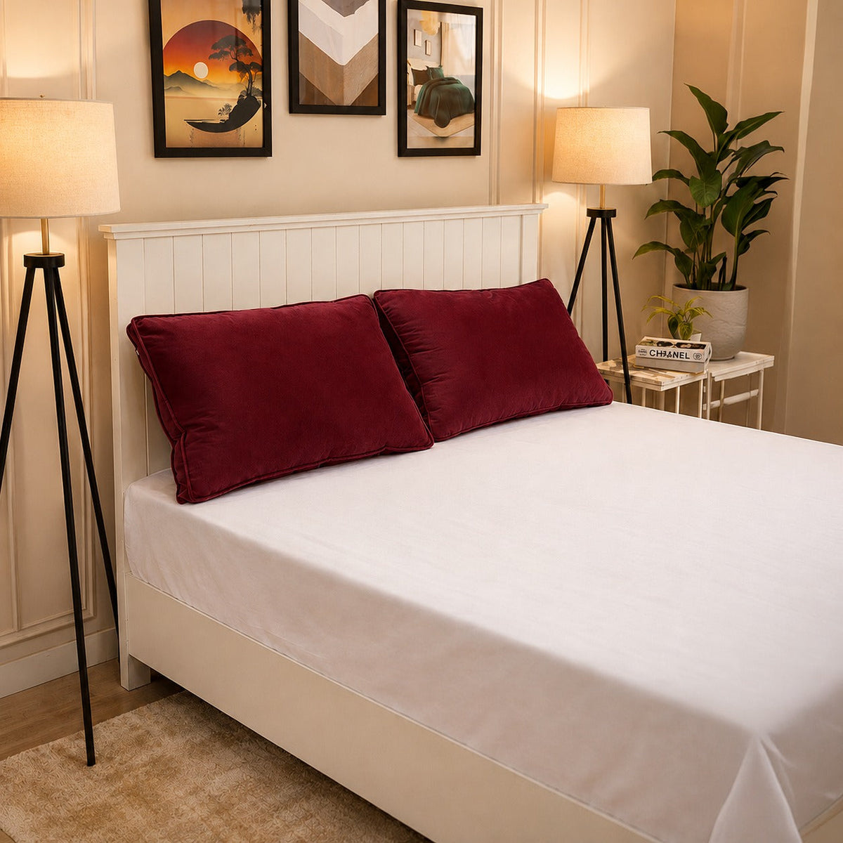 Velvet Comfort Pillow